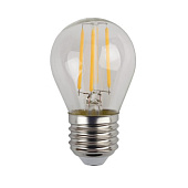 Лампа филаментная F-LED P45-11w-827-E27 11Вт шар E27 тепл. бел. ЭРА Б0047013 RS