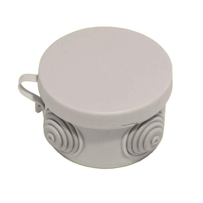 Коробка разветвительная КР2601 о/у серая 65х40 IP55 Hegel