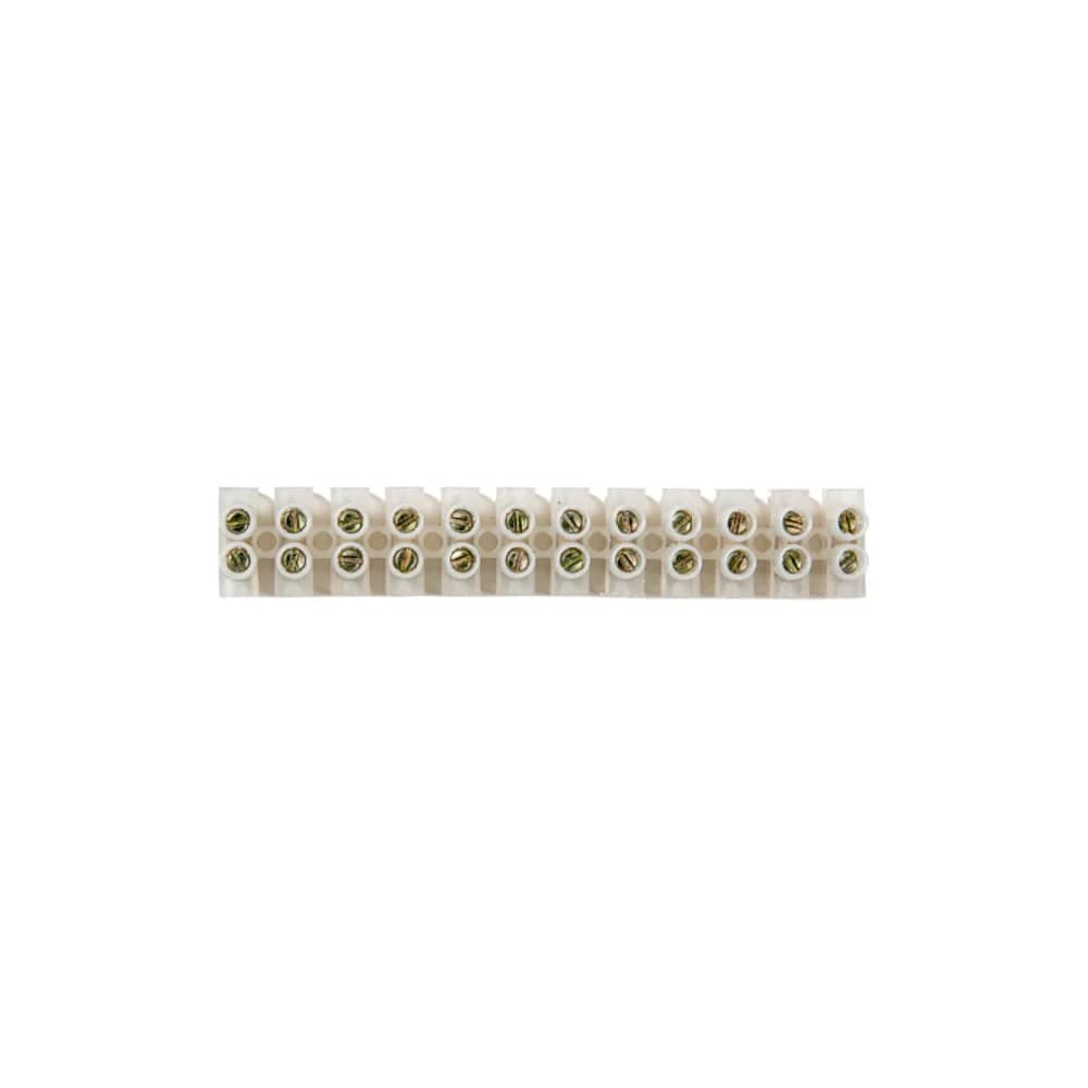 Клеммная колодка КЗВ 15-12 15А 4-10мм 12пар In Home