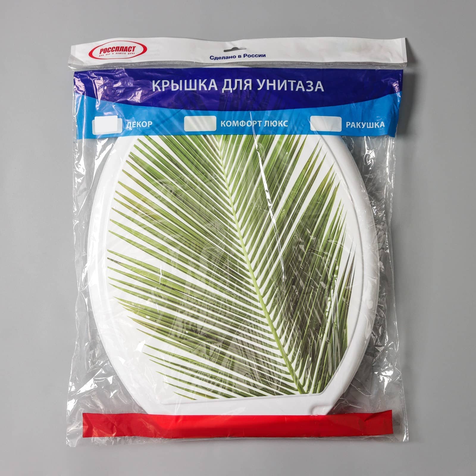Крышка унитаза Декор Пальма