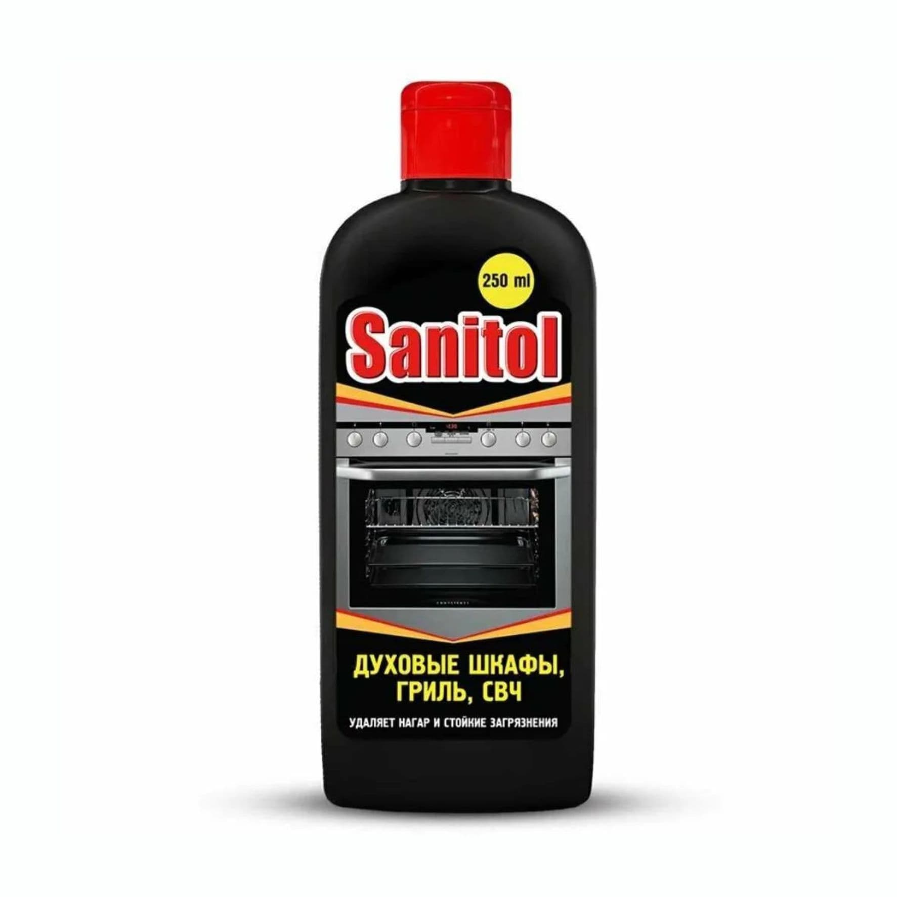 Средство для духовок, СВЧ, грилей Sanitol 250мл 13086