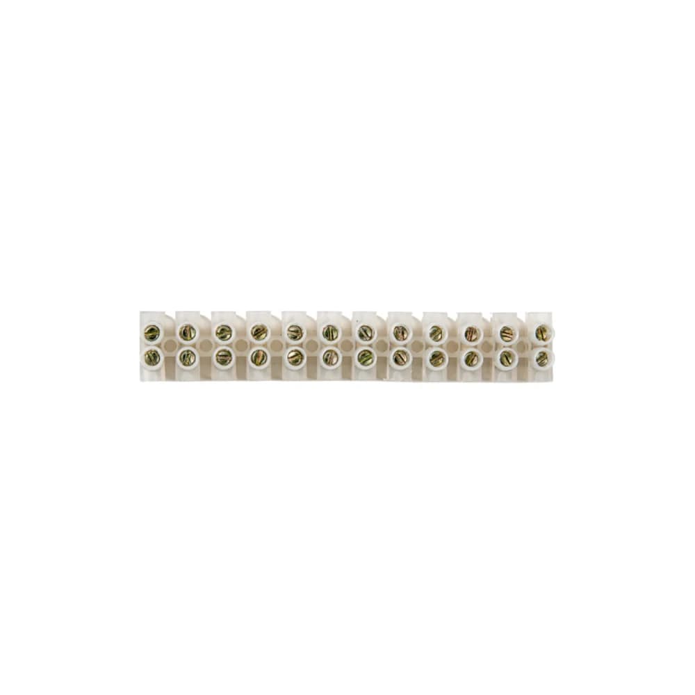 Клеммная колодка КЗВ 15-12 15А 4-10мм 12пар IN HOME (10/500)