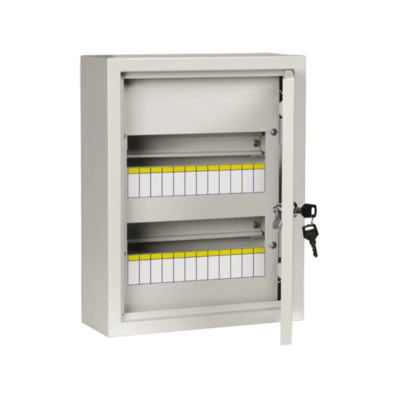 Щит распр. ЩРВ-18мод 395х310х120 встр. с зам. металл 36 IP31 TITAN 3 IEK (1)