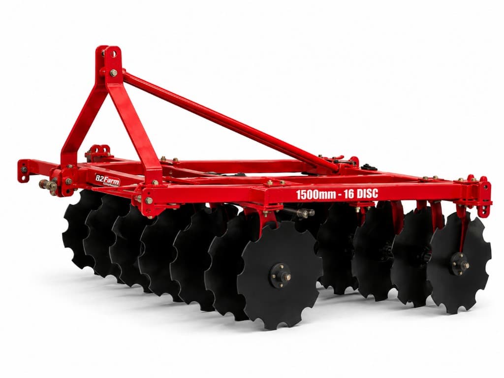 Борона дисковая для минитрактора 1BQX-1.5