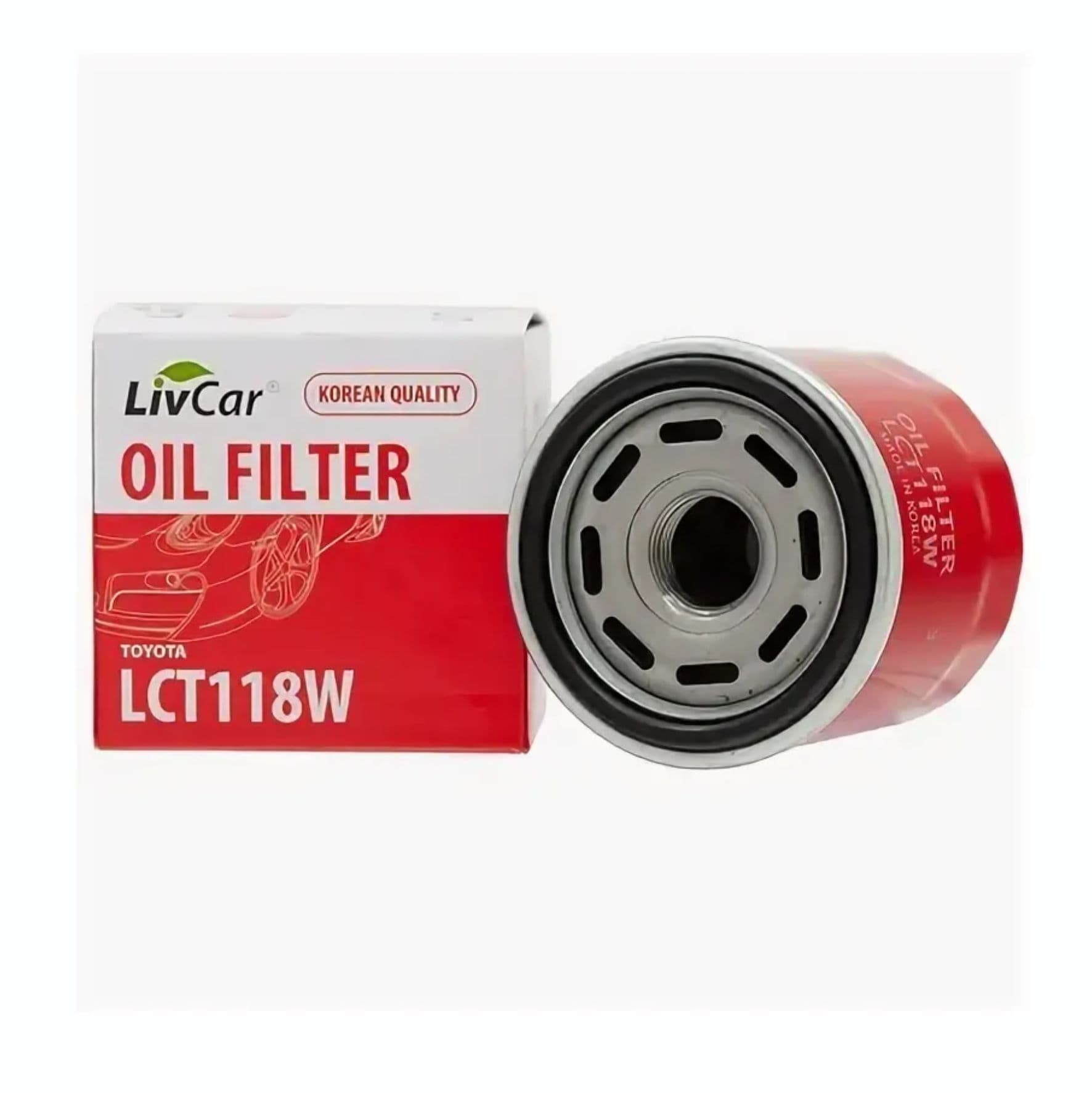 Фильтр масляный (C-118) LIVCAR Oil Filter, (арт. LCT118W)