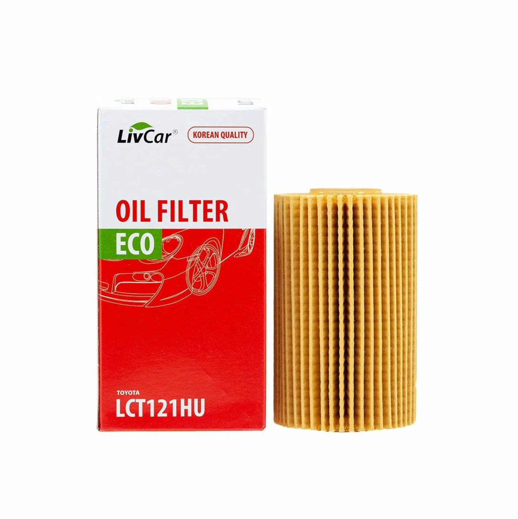 Фильтр масляный (O-121) LIVCAR Oil Filter, (арт. LCT121HU)