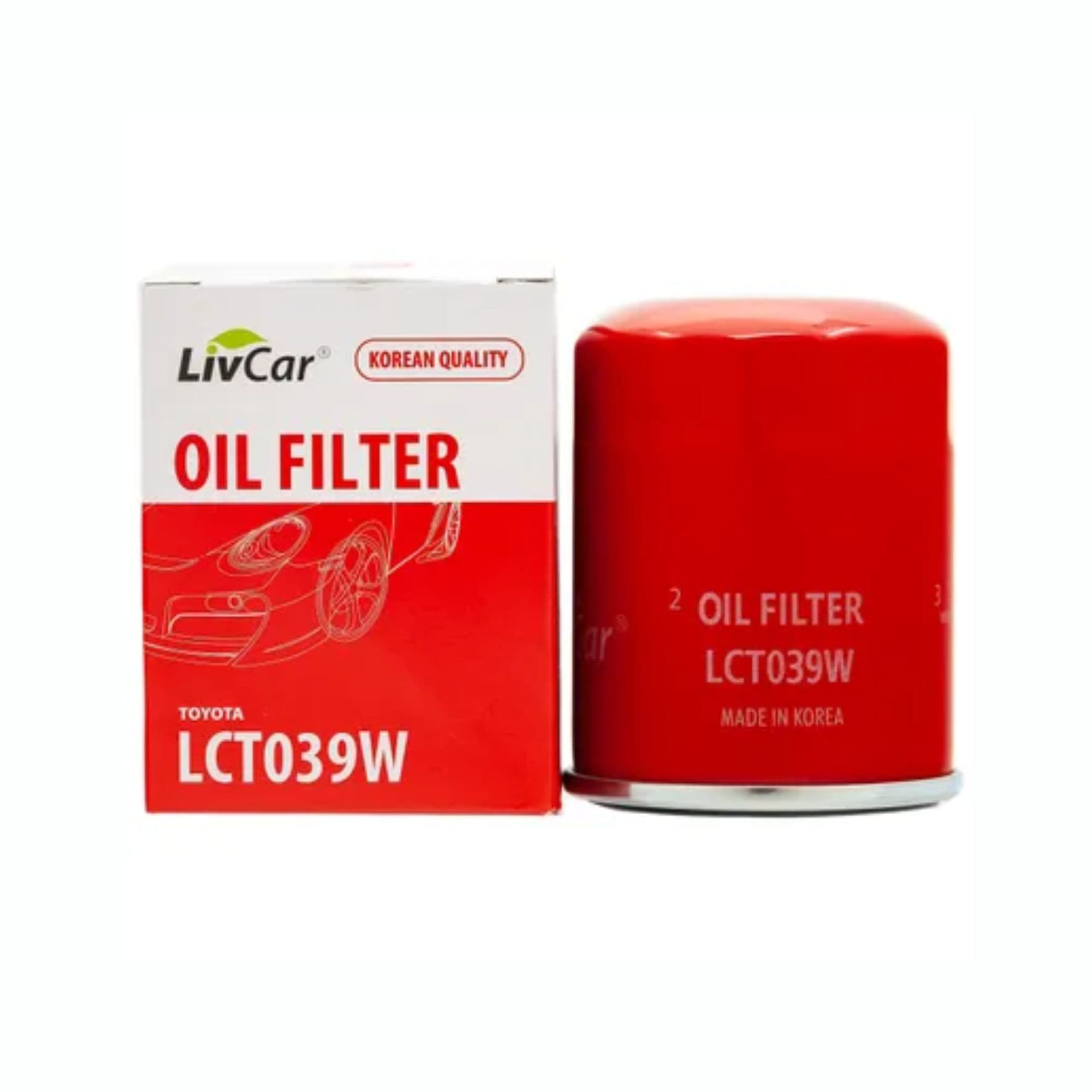 Фильтр масляный (арт. LCT039W) LIVCAR Oil Filter