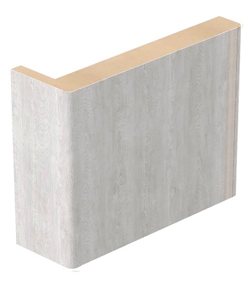 Наличник "Т" ЭКО Nordic Oak МДФ Тип-0 2150*70*8 (20*3)