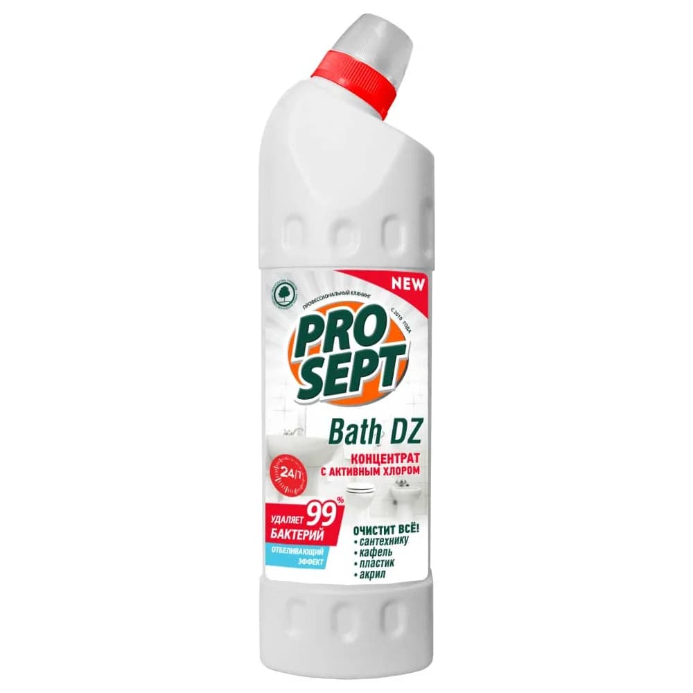 Гель для уборки и дезинфекции санитарных комнат Prosept Bath DZ 750мл 108-075
