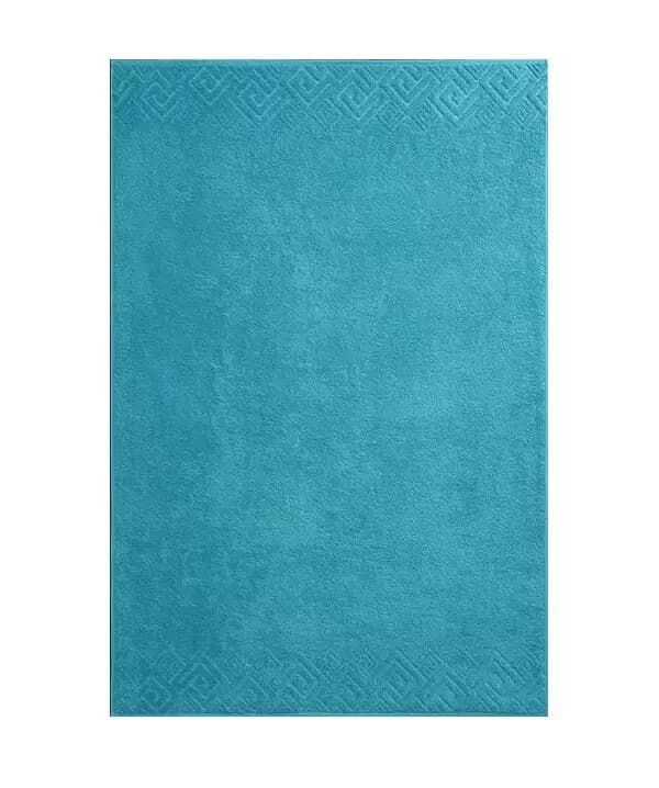 Махровое полотенце Ice 70*130 бирюзовый