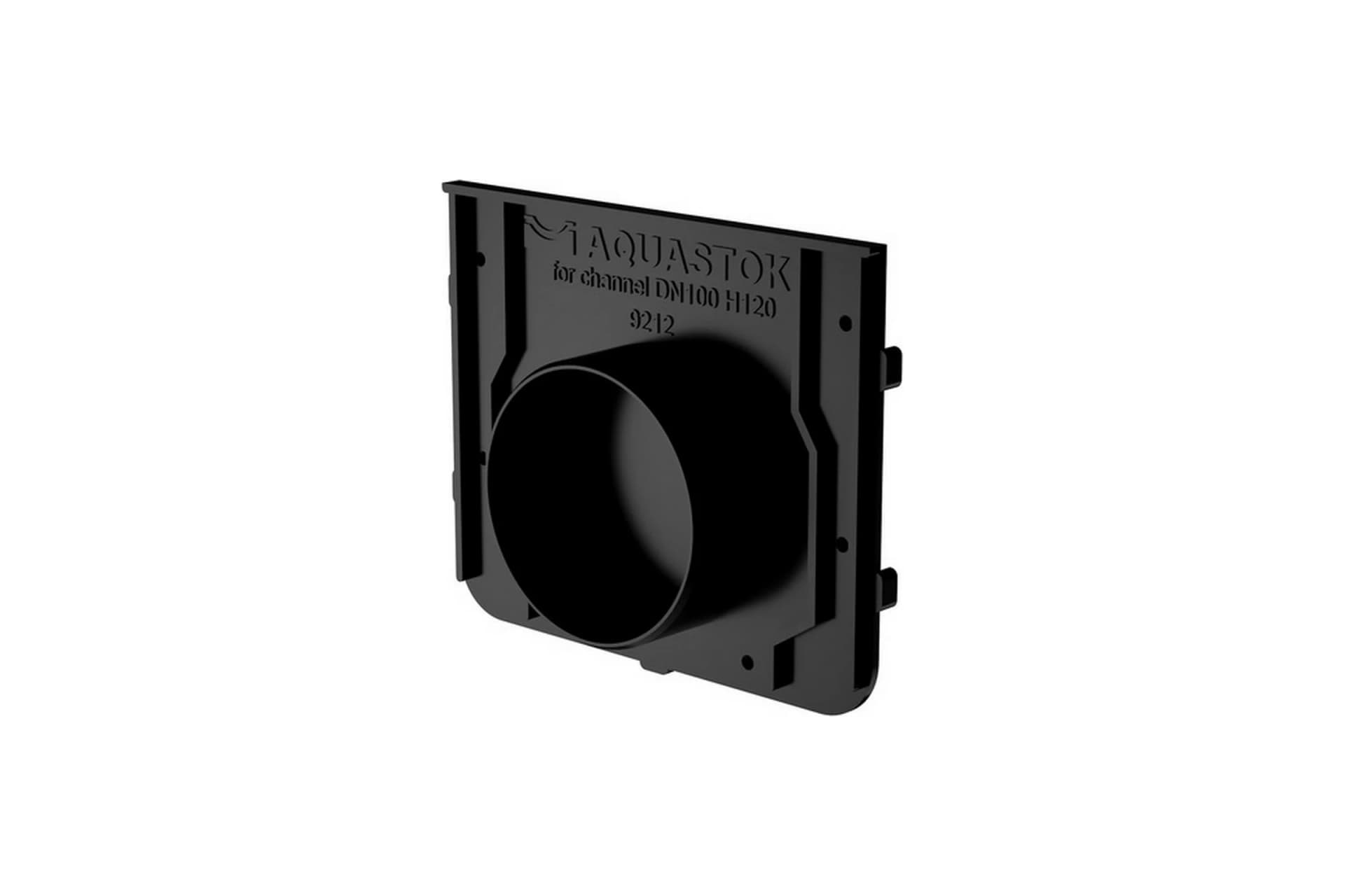 Заглушка торцевая пластиковая для DN100 H120-H180 AKV