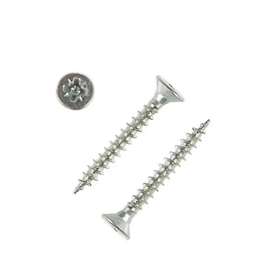 Саморезы универсальные 2,5x12 (белый цинк 25 шт) SB