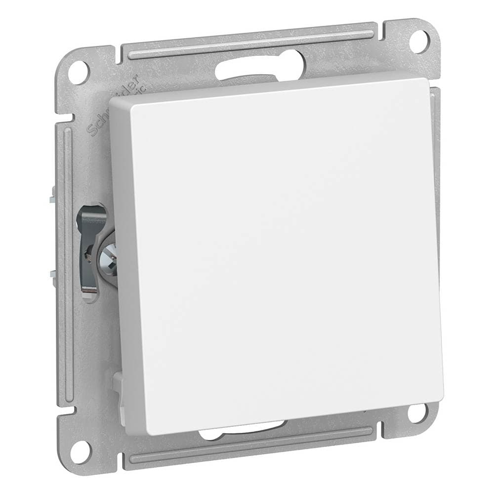 Переключатель 1кл промеж с/у белый механизм AtlasDesign Systeme
