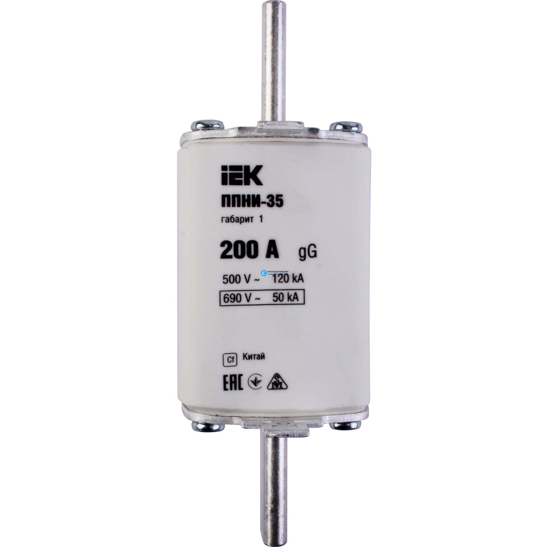 Плавкая вставка предохранителя ППНИ-35 200А 1 IEK (3/48)