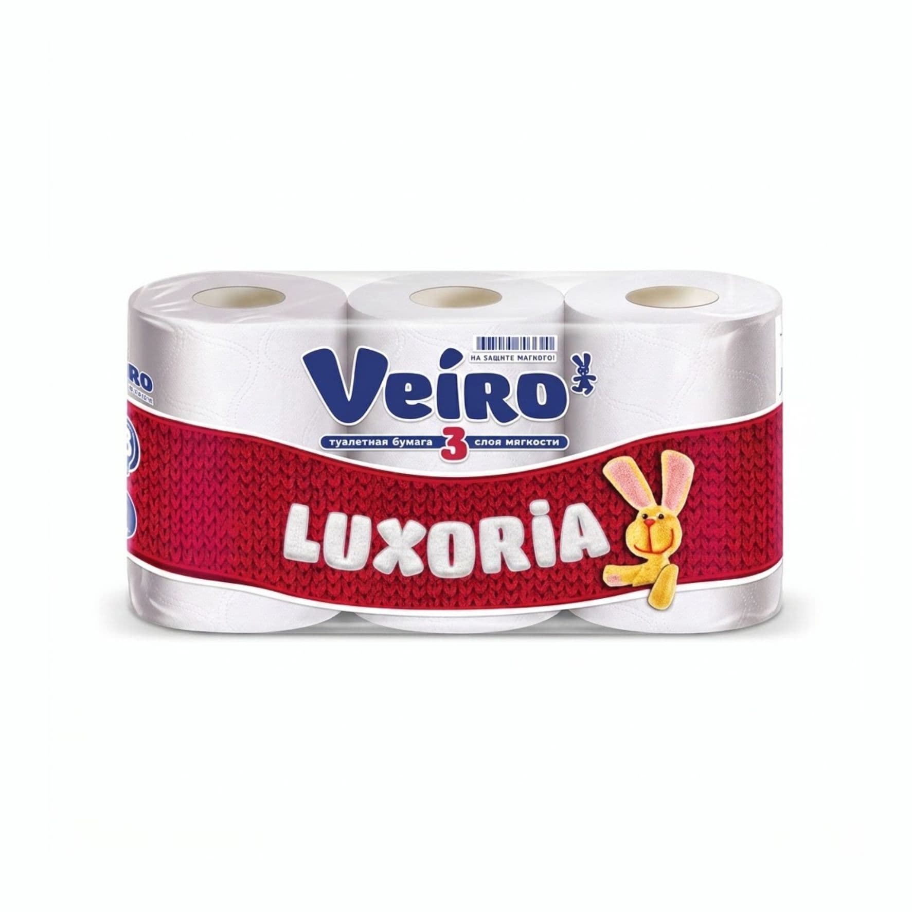 Бумага туалетная Veiro Luxoria 3-сл (6 рул.)