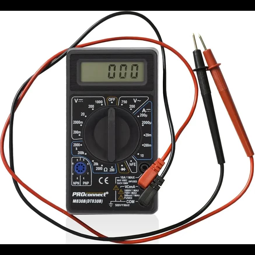 Мультиметр M830B Proconnect (1/30/50)