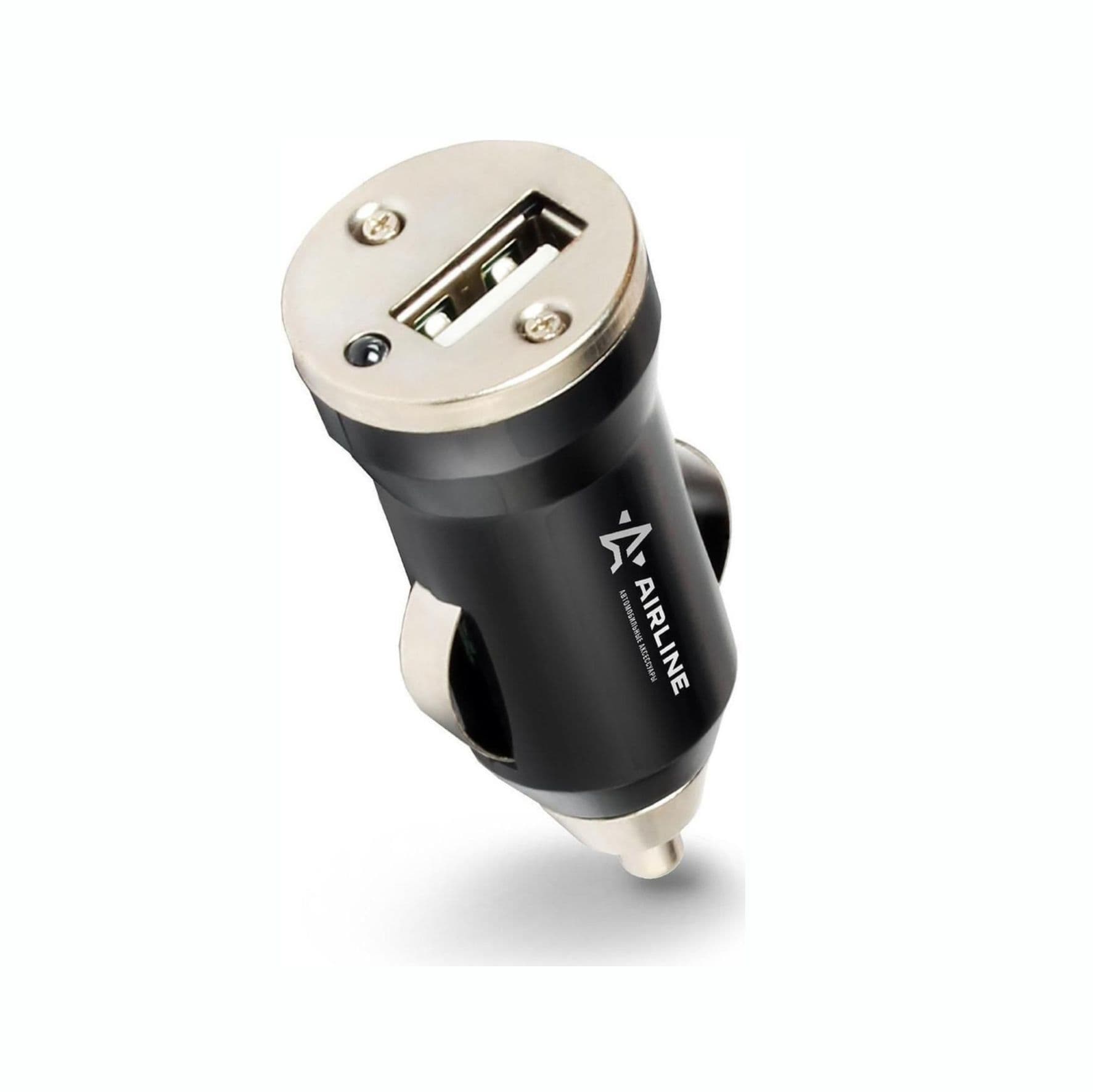 Адаптер автомобильный 1хUSB 1А, 12/24В Airline