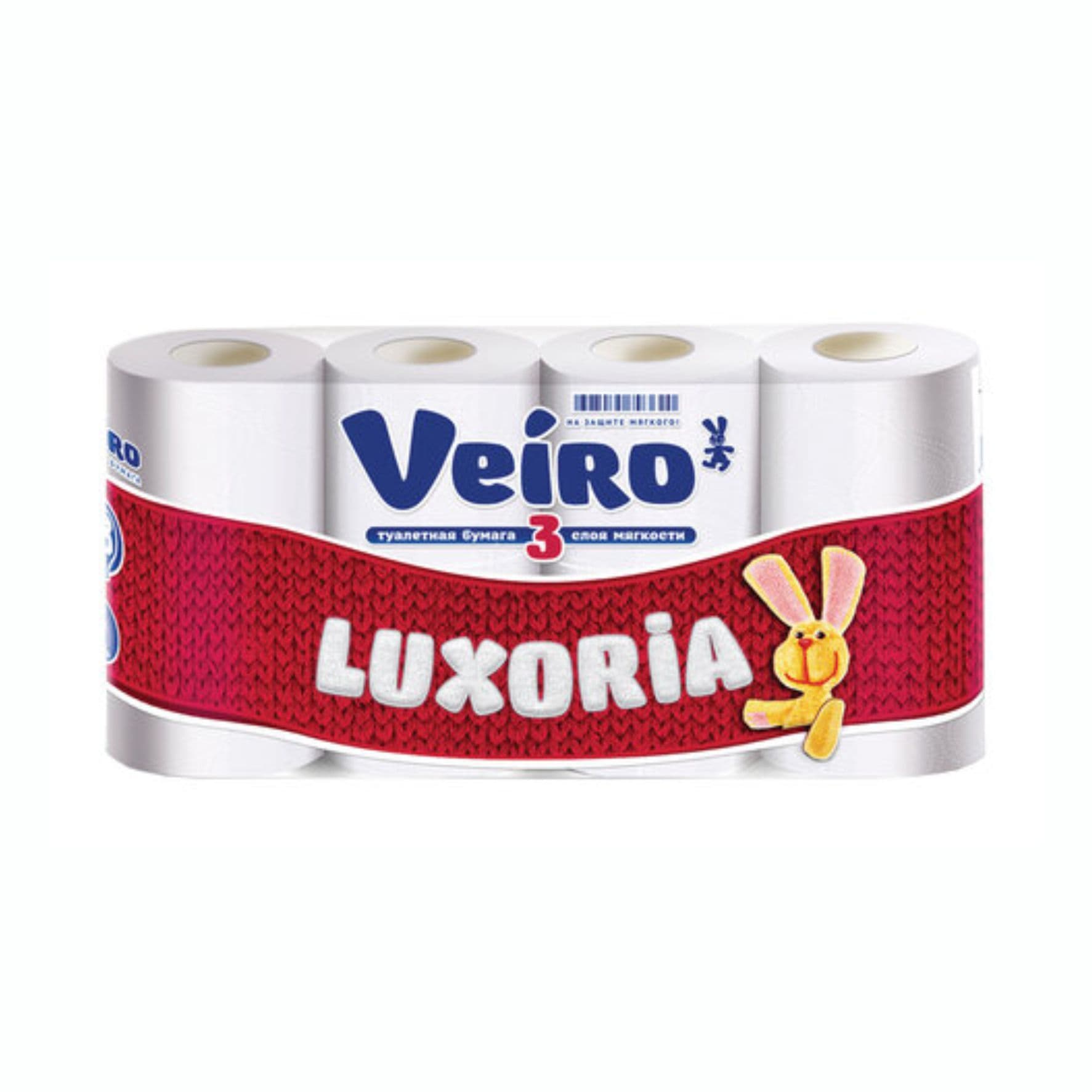 Бумага туалетная Veiro Luxoria 3-сл (8 рул.)