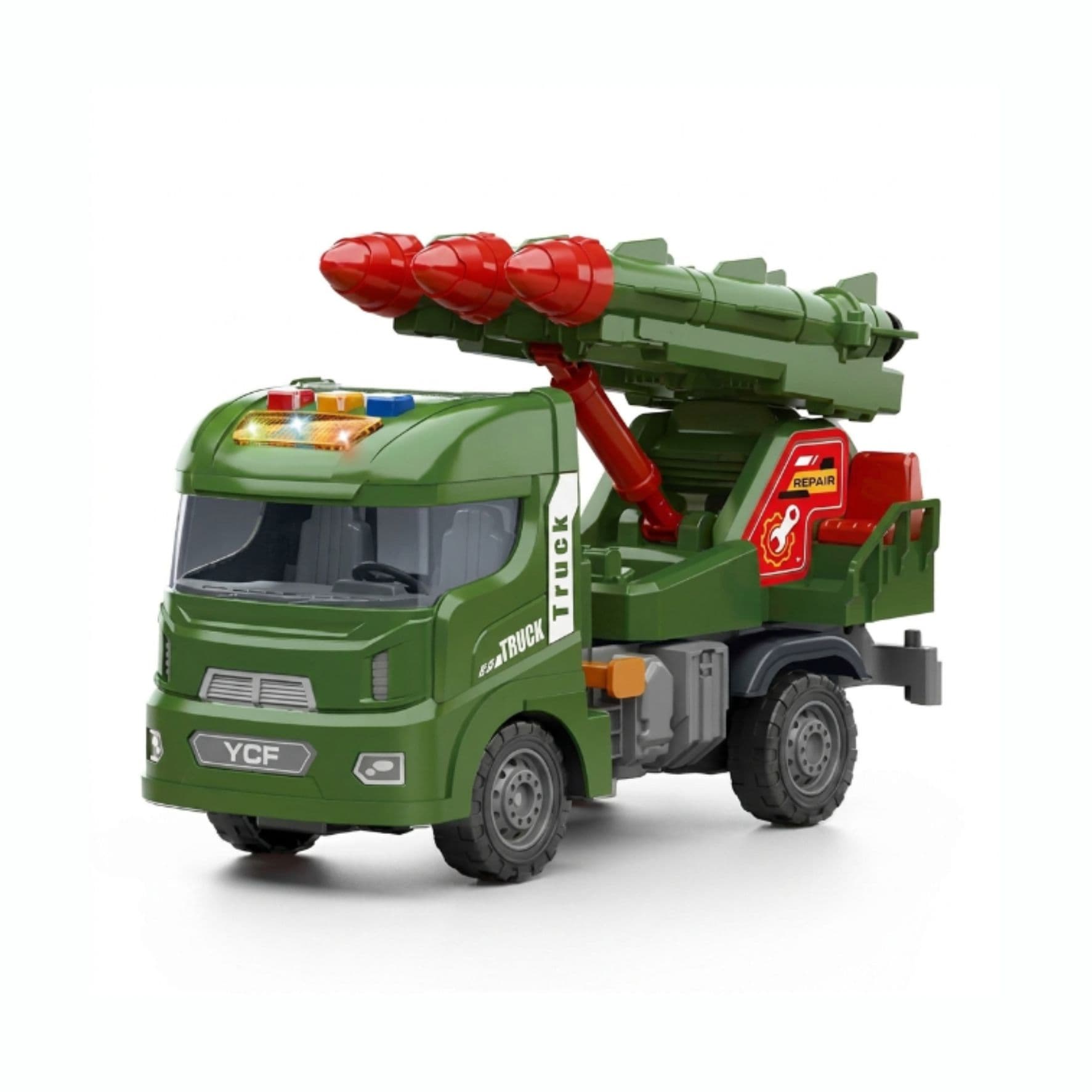 А/м Военная №GTS2124-10 инерционная/звук,свет/коробка/21,8*8,7*12
