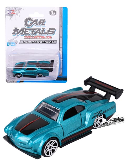 Машинка инерционная"Гоночный автомобиль-3"(7,5 см,металл,1:64,6 видов микс,в блистере)(Арт. 2103190)