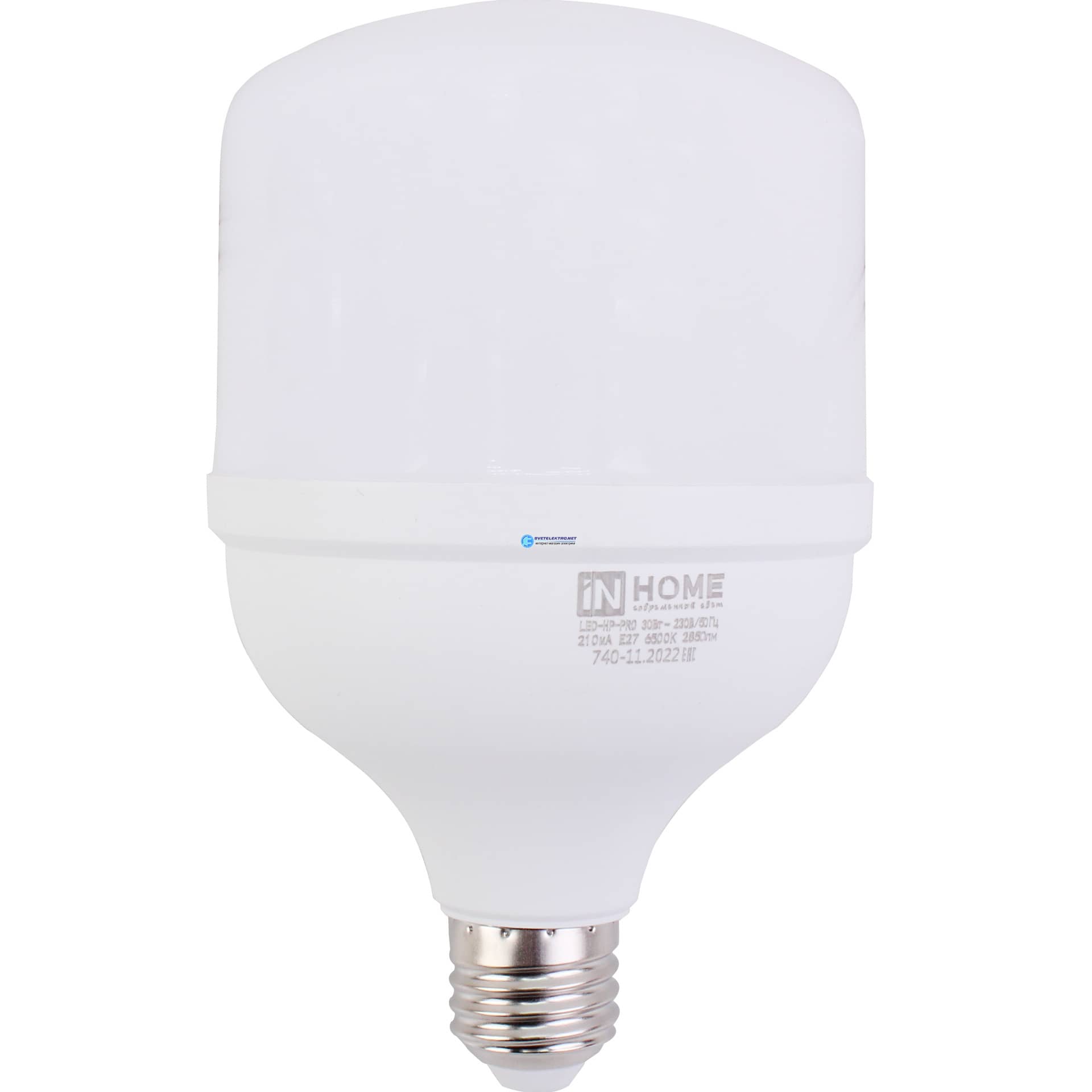 Лампа светодиодная 30Вт дрл/дрв Е27 4000К 2700Лм HP-PRO IN Home)