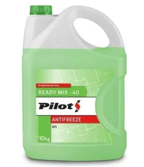 Антифриз зеленый, 10 л, Pilots green line -40 (арт. 3203)