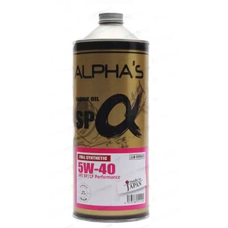 Масло моторное 5W-40, 1 л (синтетика) Alphas SP/CF (бенз/диз)