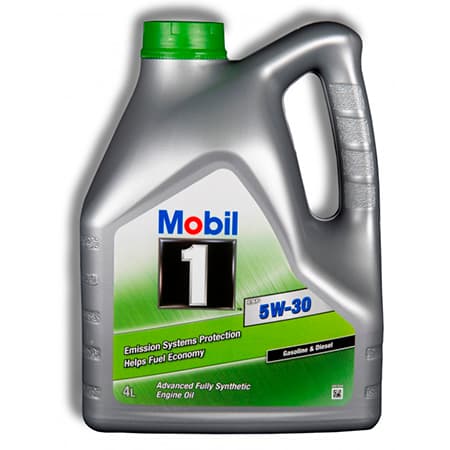 Масло моторное 5W-30, 4 л (синтетика) Mobil 1 ESP (бенз/диз)