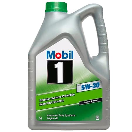 Масло моторное 5W-30, 5 л (синтетика) Mobil 1 ESP (бенз/диз)