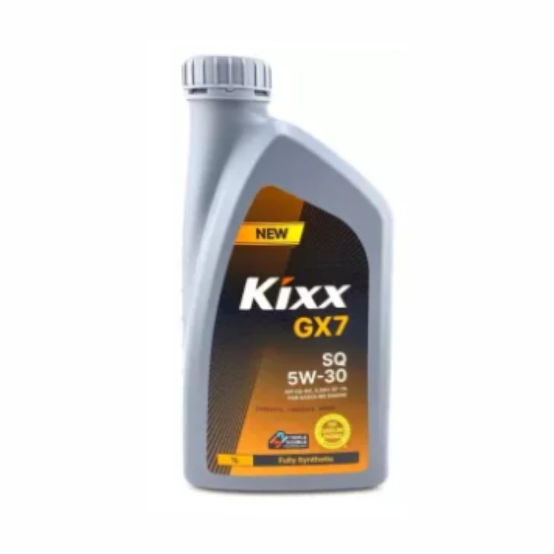 Масло моторное 5W-30, 1 л (синтетика), Kixx GX7 SQ API SQ-RC, ILSAC GF-7A (бензин)