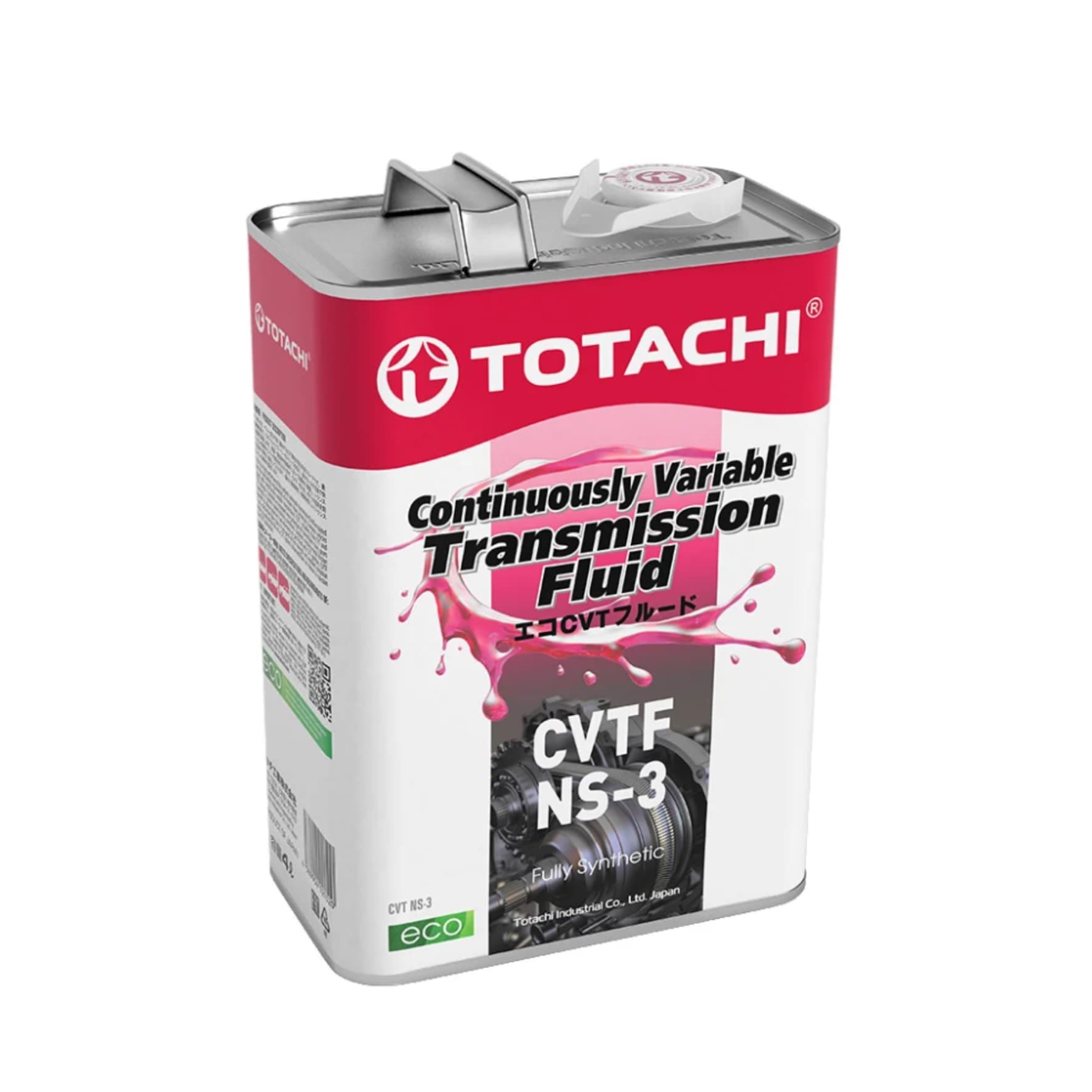 Масло трансмиссионное CVTF NS-3, 4 л Totachi