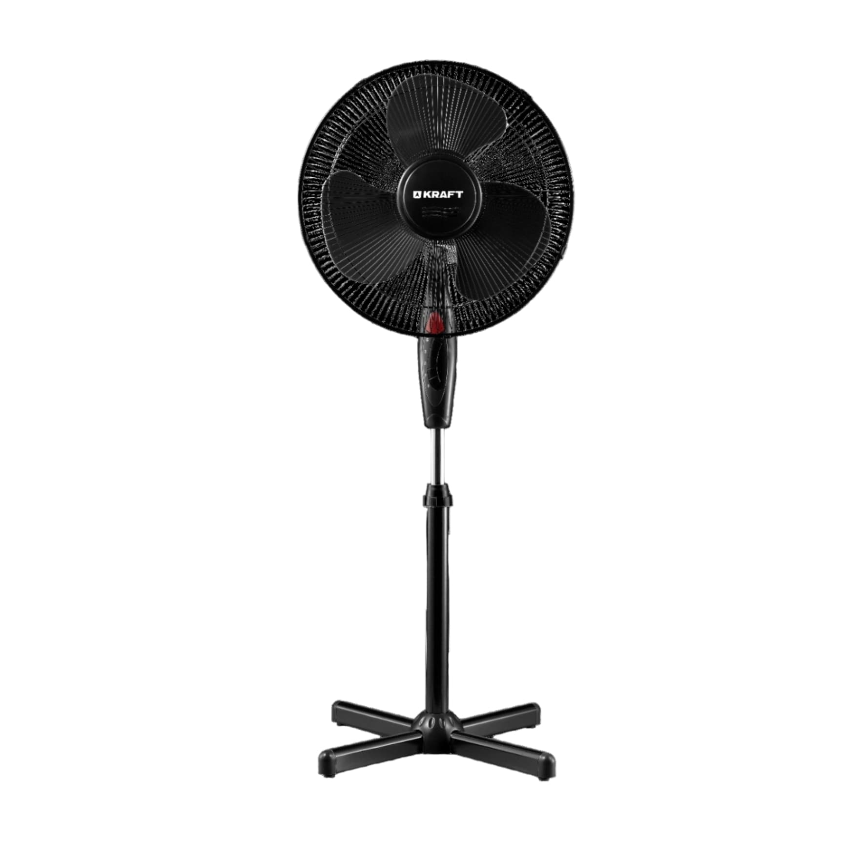 Вентилятор напольный KRAFT KF-FS40-1621BL черный