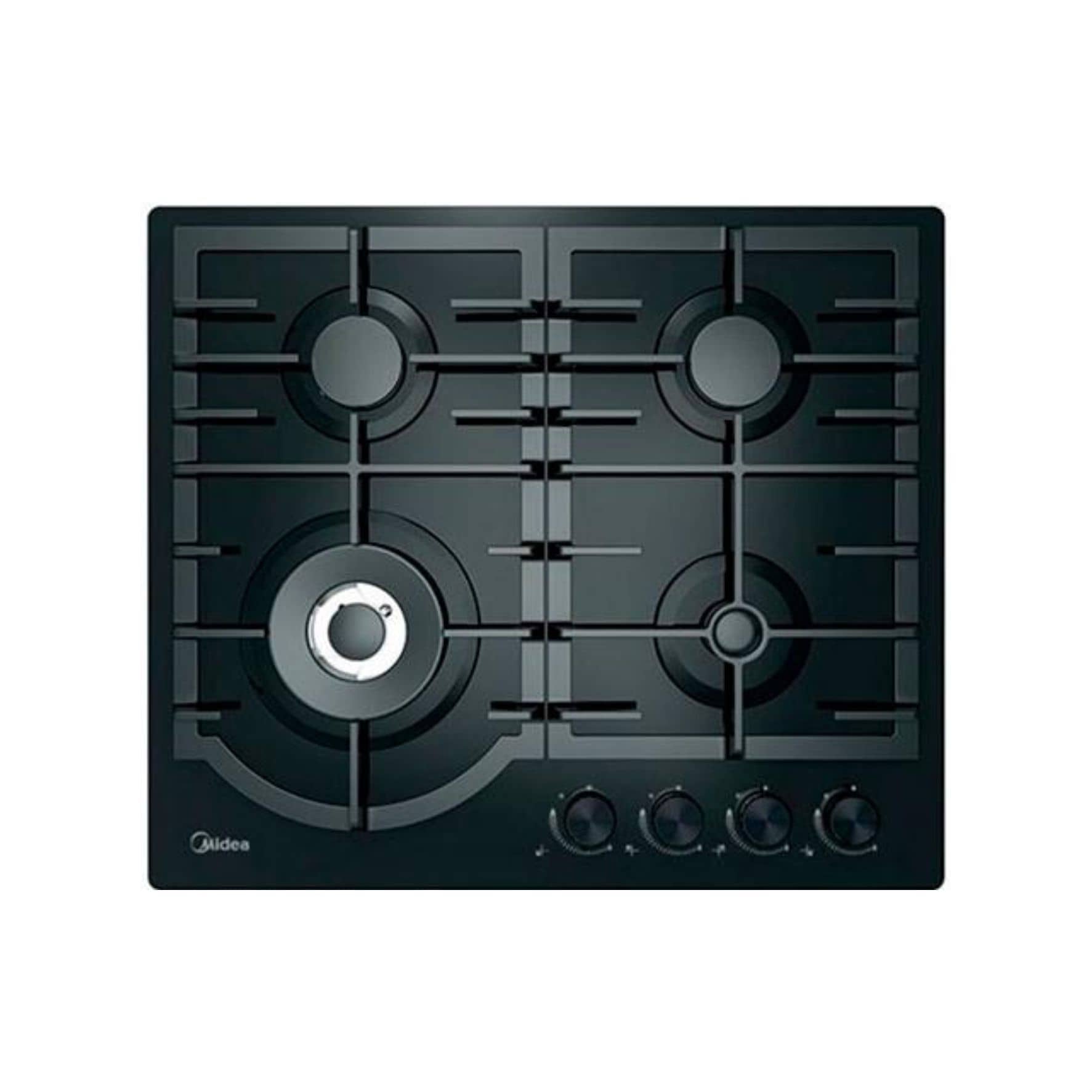 Варочная панель газовая 4 конфорки Midea MG649TGB