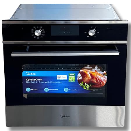Духовой шкаф встраиваемый Midea MO69110GBX черный