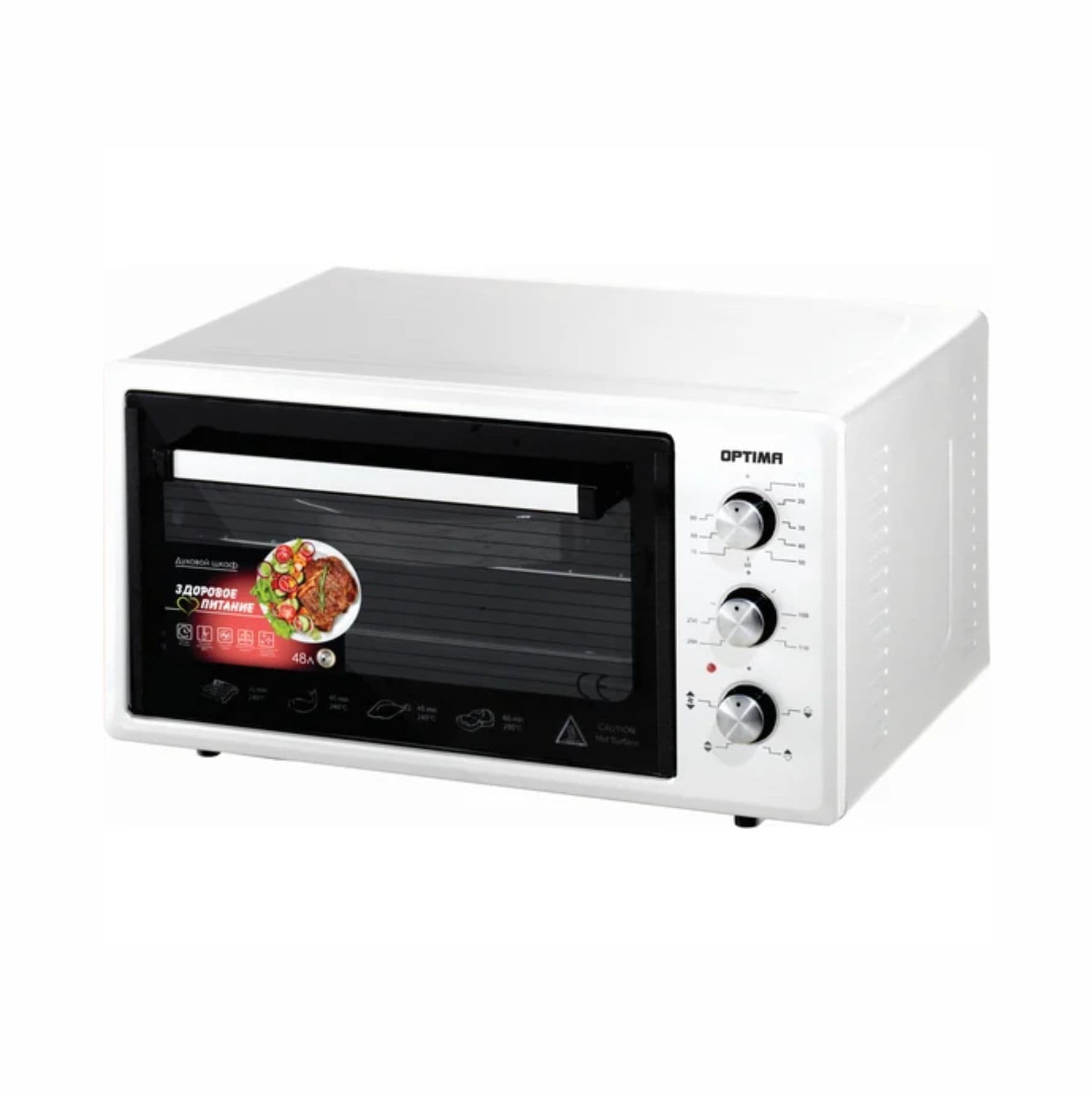 Мини-печь 48л белый OPTIMA OF-48W
