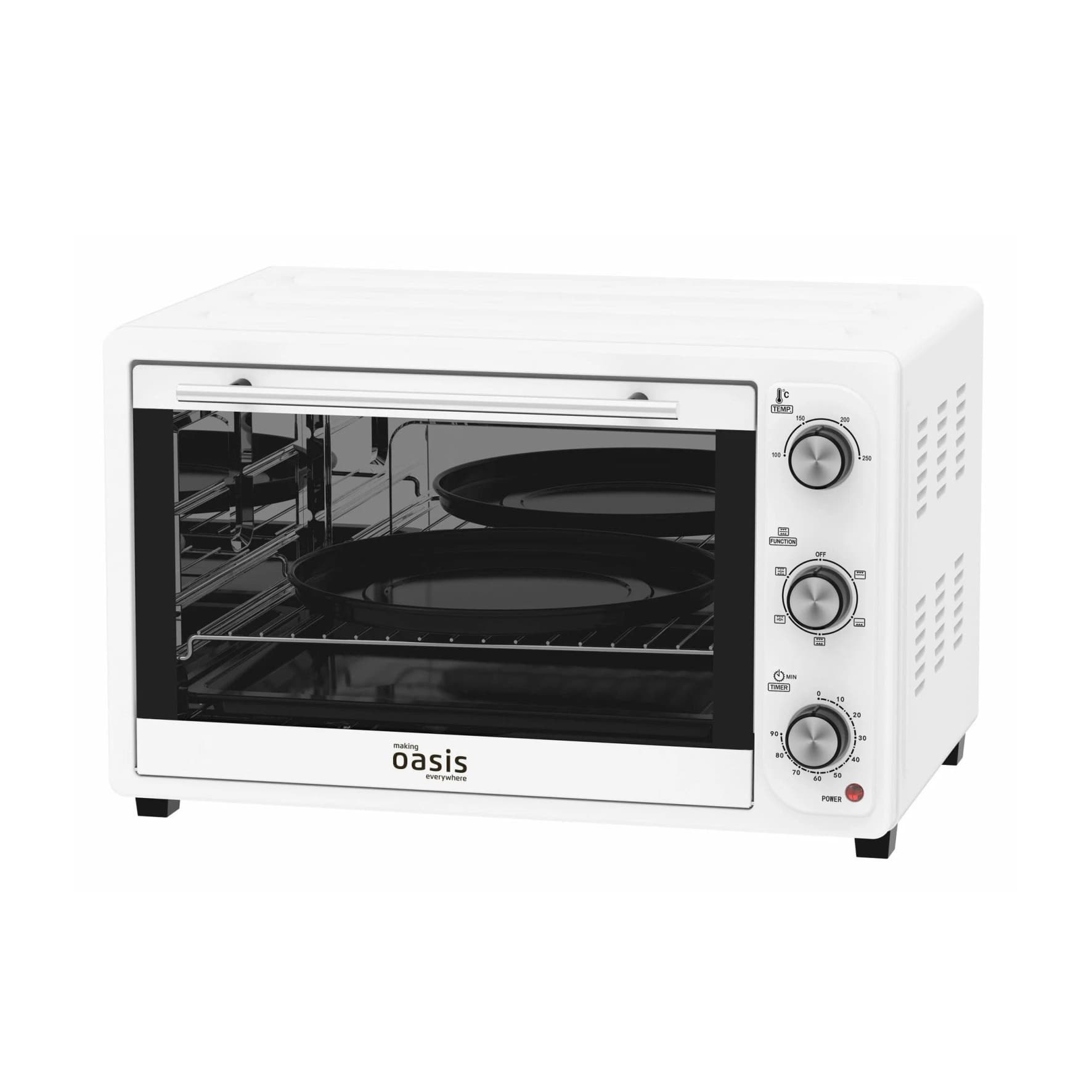 Мини-печь 60л белый making Oasis everywhere M-60СW2