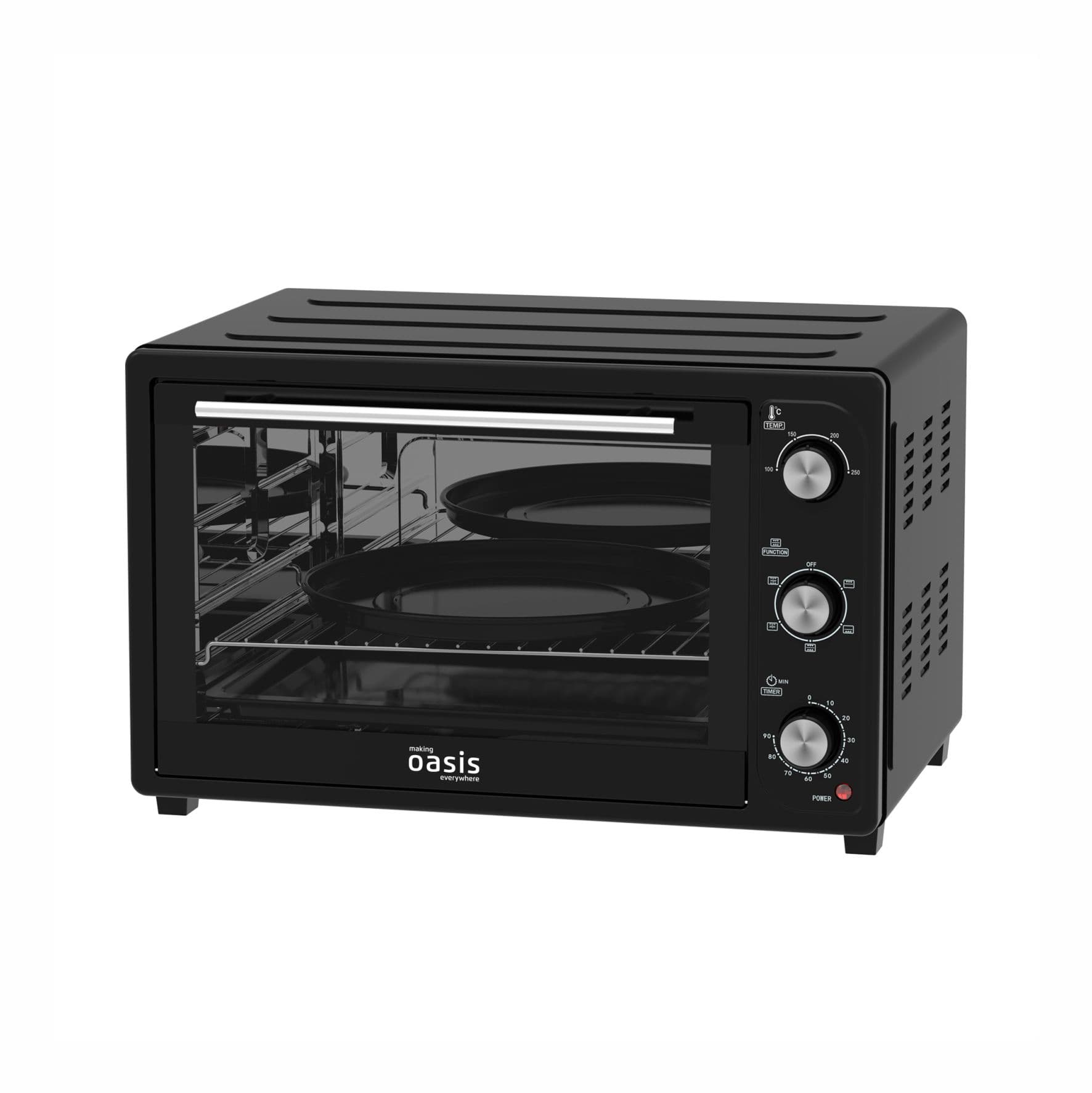 Мини-печь 60л черный making Oasis everywhere M-60СВ2