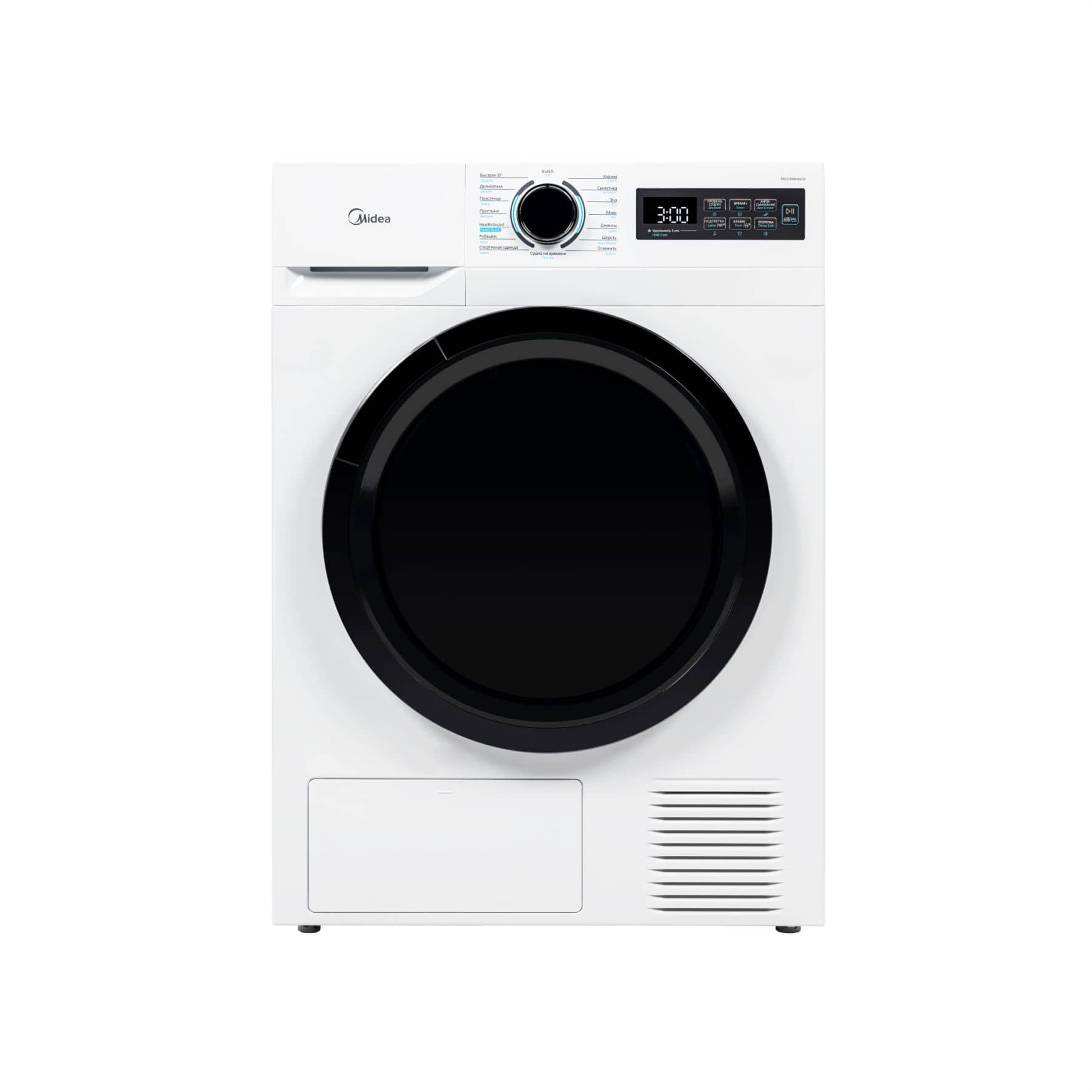 Машина для сушки белья Midea 8кг MD1180BH60/W белая конденсаторного типа