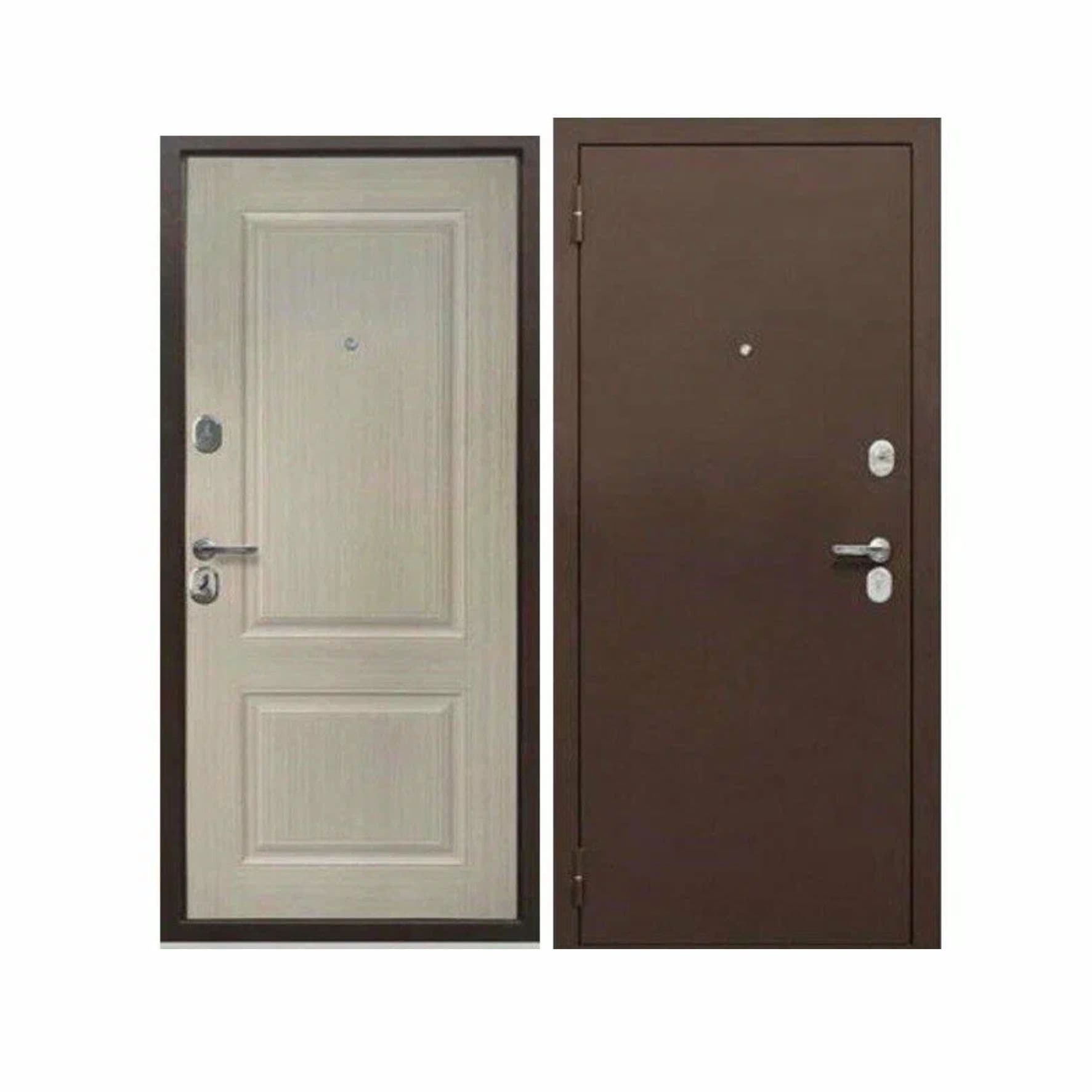 Дверь мет. 6 см Бежевый Клен (960 L)