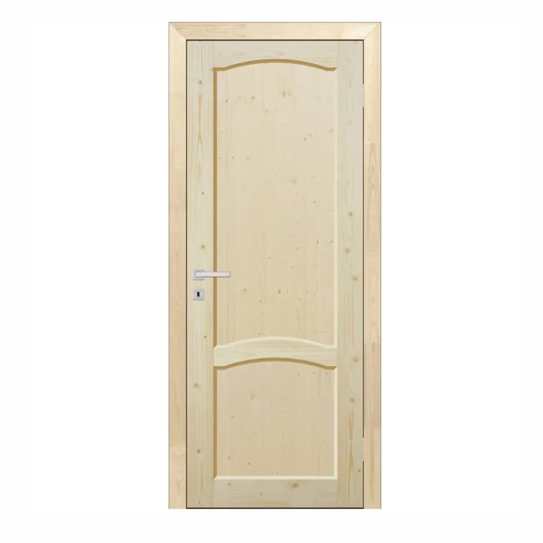 Дверь деревянная "ДГФ-АА" 800х2000мм сосна / Wooden interior door model "DGF-AA" 800х2000mm pine