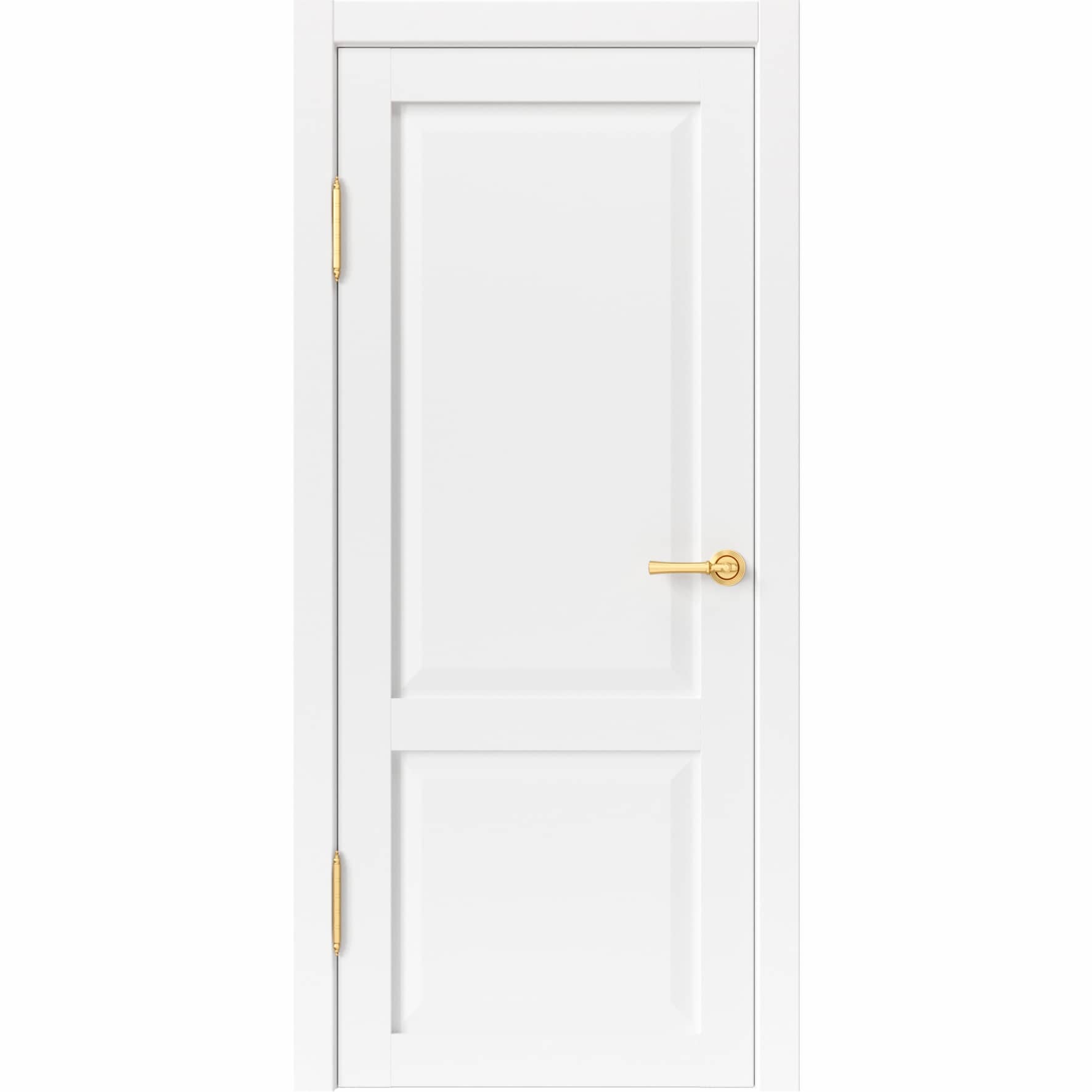Полотно дверное Неоклассика ПДГ-20-7-82002 ПВХ Лофт белый