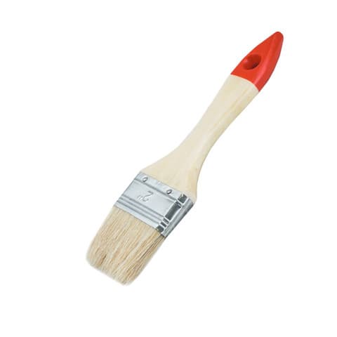 Кисть плоская 1,5" (38мм) Белый 0101015