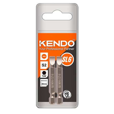 Бита Kendo 21320605 SL-6, 50мм, уп. 2 шт