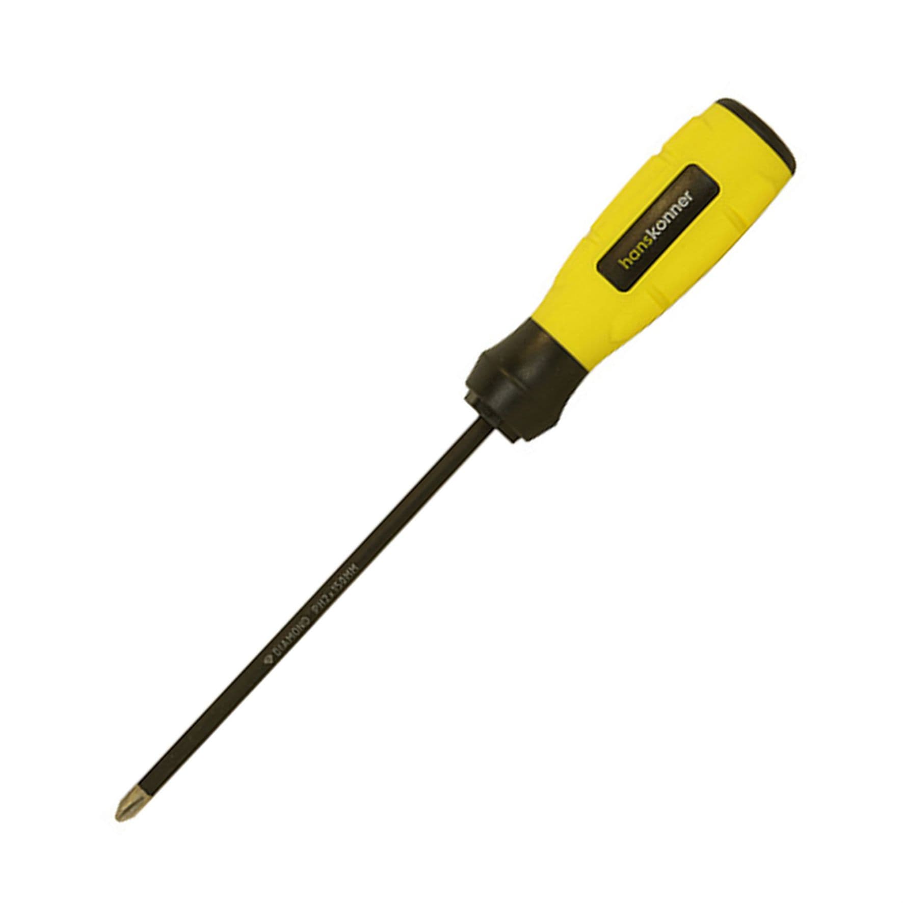 Отвертка крестовая PH2x150мм Hanskonner HK1040-16-PH2-150