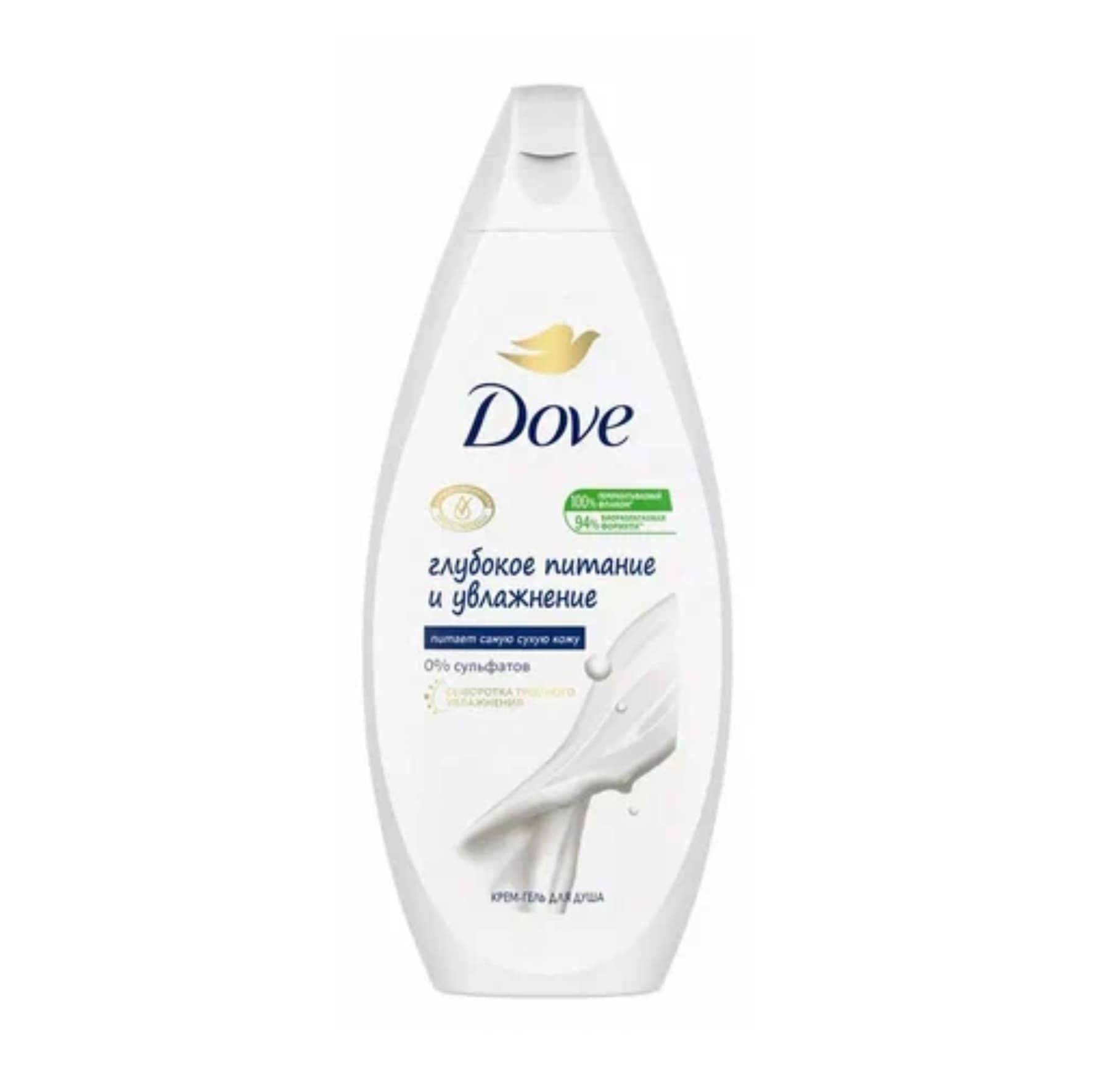 Крем-гель для душа Dove Глубокое питание и увлажнение 250мл