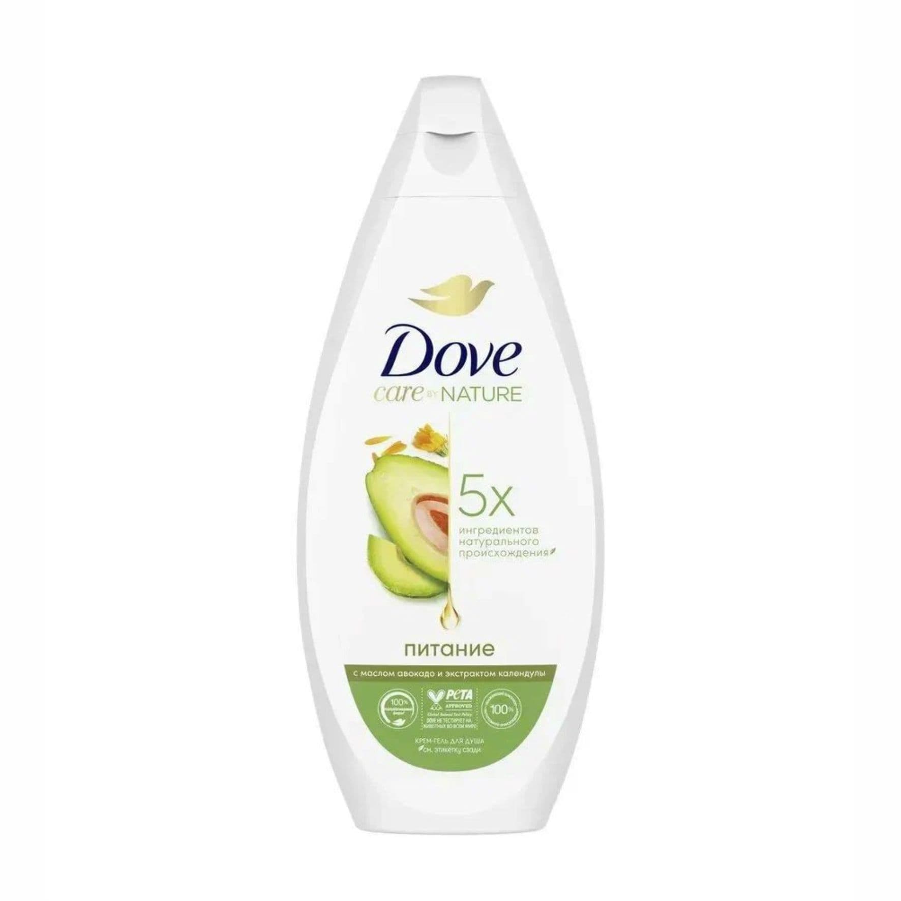 Крем-гель для душа Dove Ритуал красоты, питание 250мл