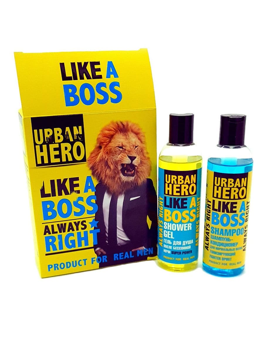Набор Urban Like a Boss: Шампунь + гель