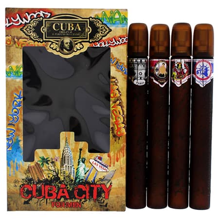 Парфюмерный набор Cuba City Men (4 шт.) АД41134