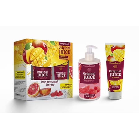 Подарочный набор №1491 Compliment Original Juice (мыло и бальзам для рук) АД33860