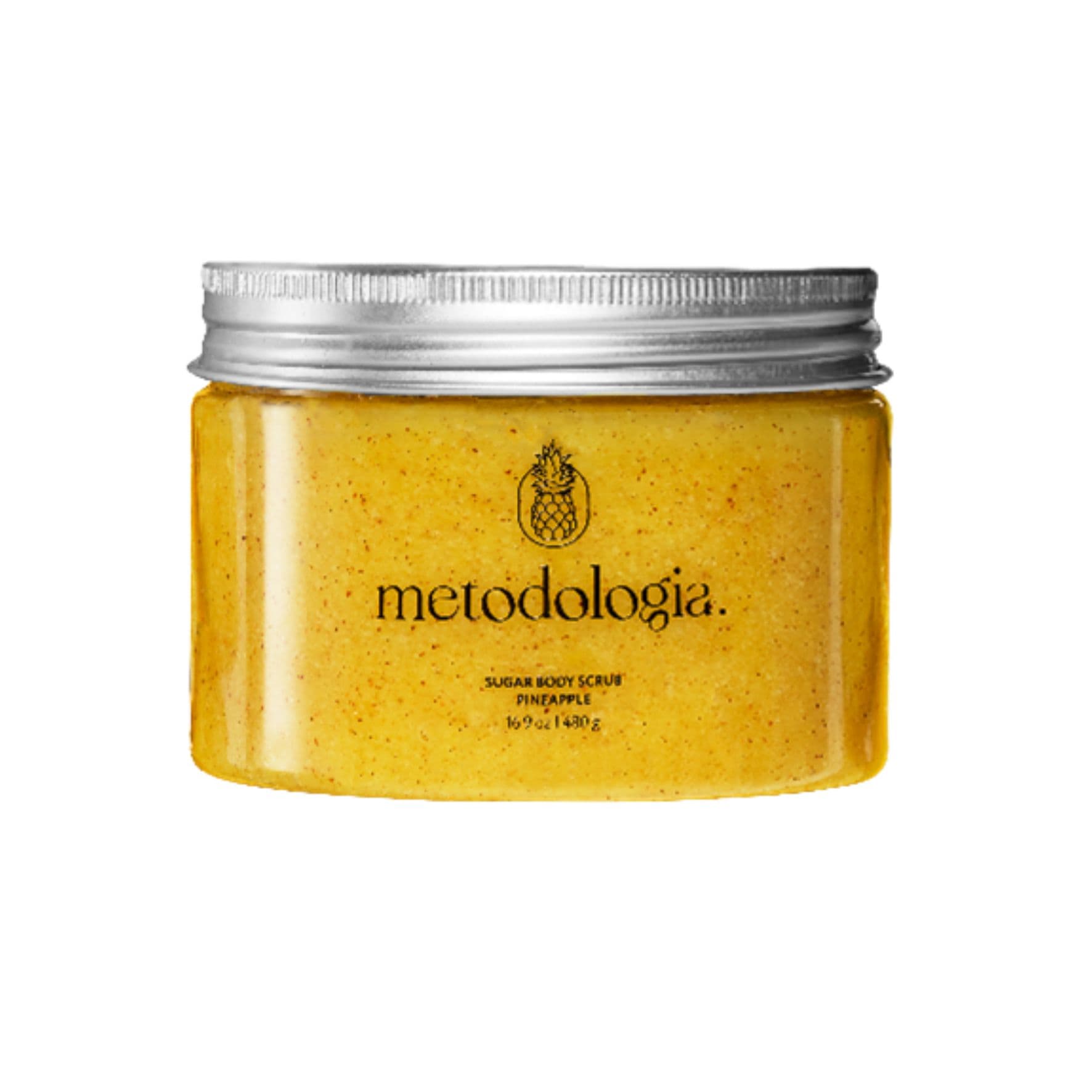Скраб для тела Metodologia Pineapple антицеллюлитный сахарный 480г 66463